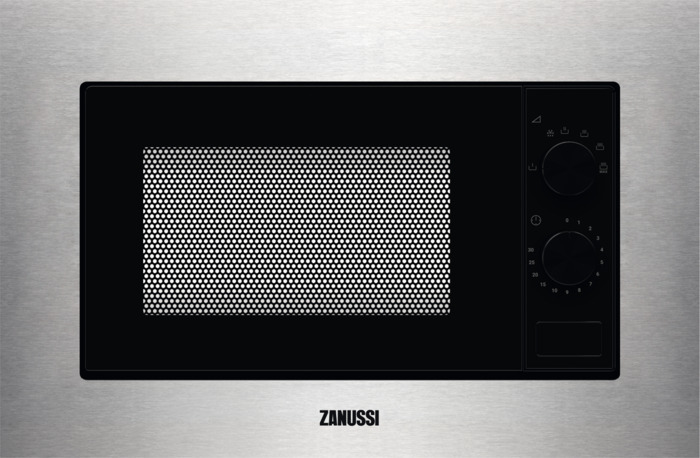 Zanussi ZMSN5SX Εντοιχιζόμενος Φούρνος Μικροκυμάτων με Grill 17lt Inox
