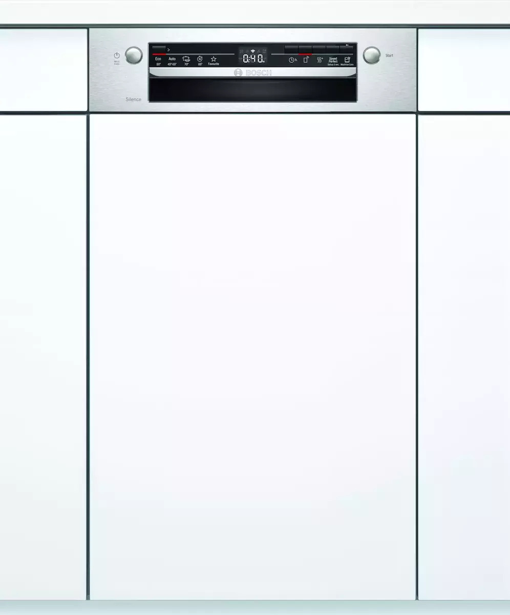 Bosch SPI2IKS10E Εντοιχιζόμενο Πλυντήριο Πιάτων με Wi-Fi για 9 Σερβίτσια Π44.8xY81.5εκ. Inox