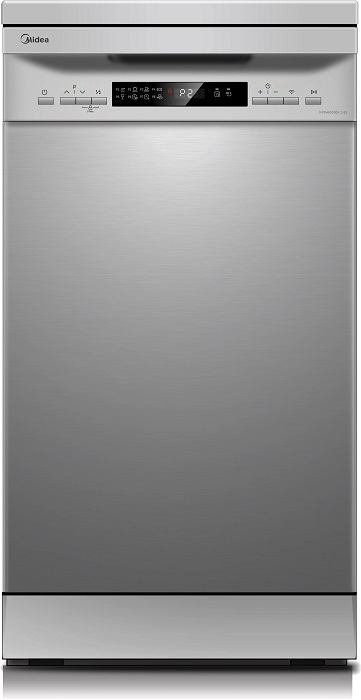 Midea MFD45S200X.2-ES Εντοιχιζόμενο Πλυντήριο Πιάτων με Wi-Fi για 10 Σερβίτσια Π45xY85εκ. Inox