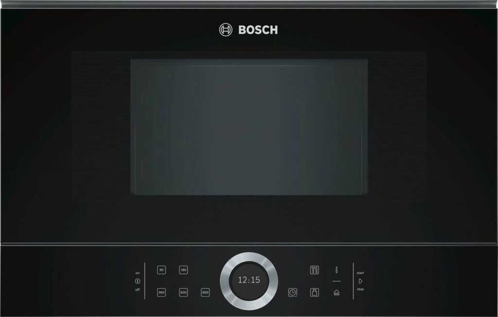 Bosch BFL634GB1 Εντοιχιζόμενος Φούρνος Μικροκυμάτων 21lt Μαύρος
