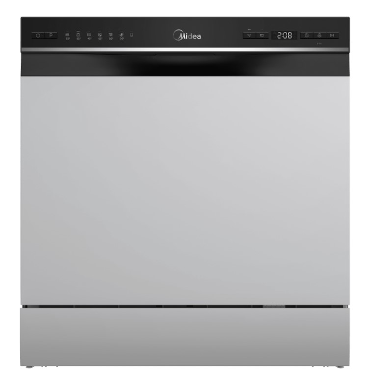 Midea MDWTT0802MS-WF Πλυντήριο Πιάτων Άνω Πάγκου