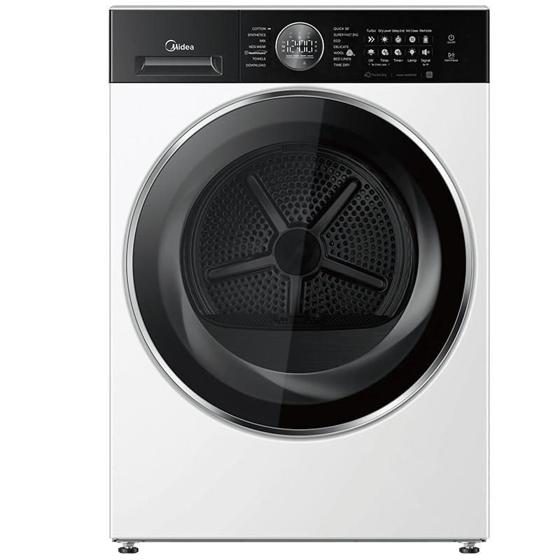 Midea MD210H100BW/W-GR Στεγνωτήριο 10kg με Αντλία Θερμότητας